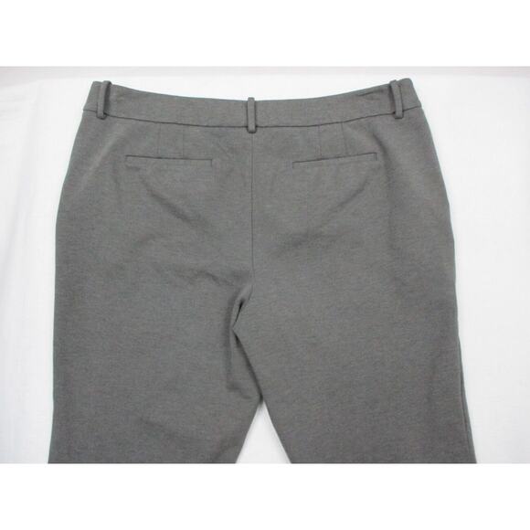 Talbots Soho Pant Womens 18 Heather Gray Career Dress Pants Thick Knit 40x30 - Picture 4 of 13